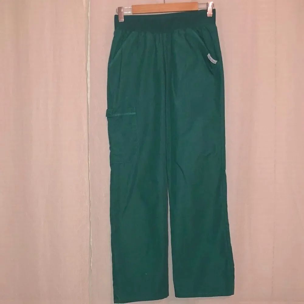 Cherokee XS Green Scrub Uniform Pants
